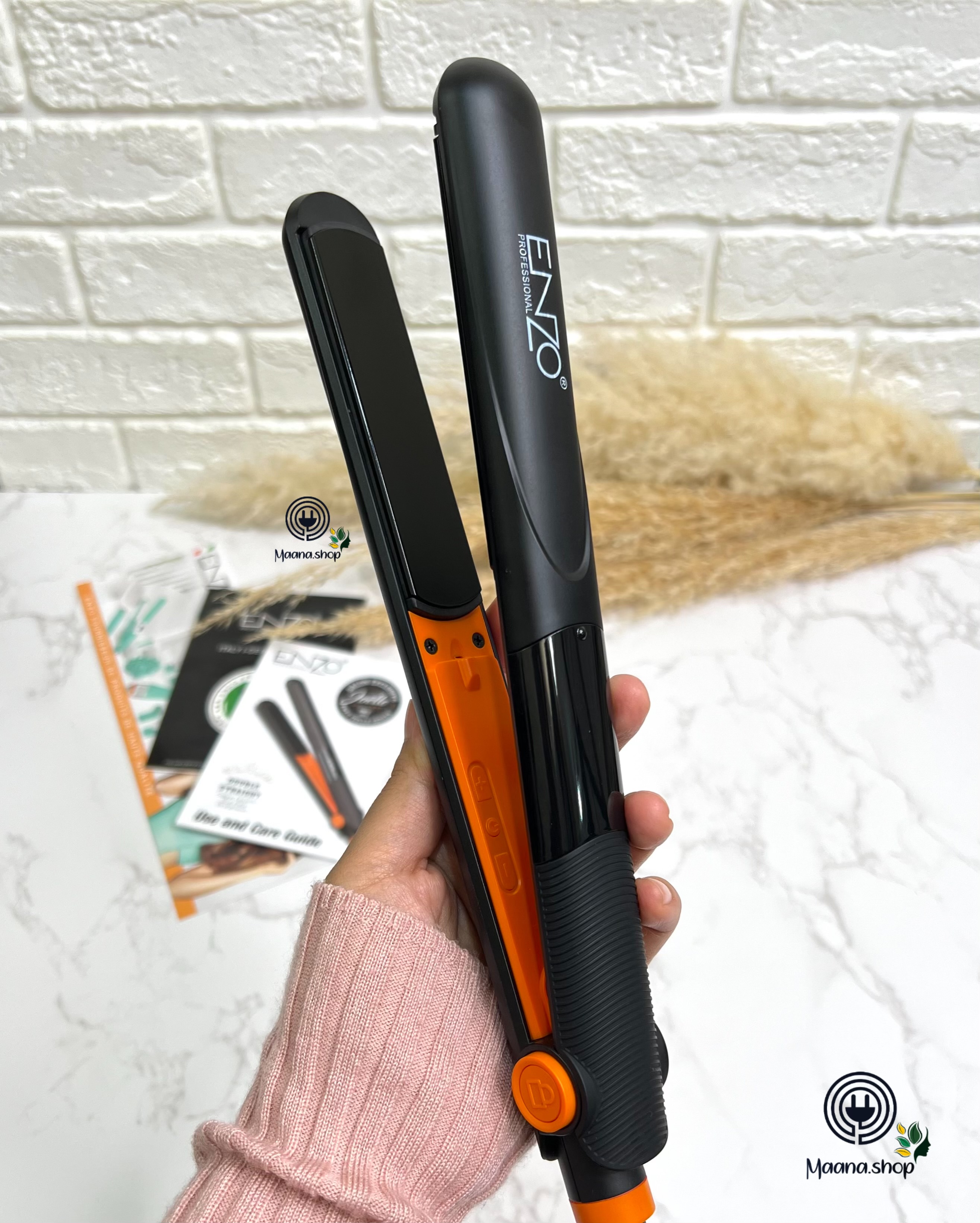 اتو مو Enzo کد 3865 صفحه باریک