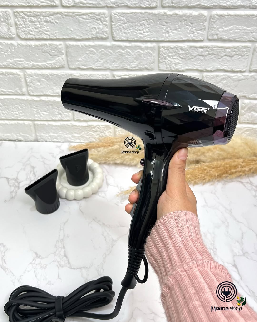 سشوار پرقدرت و حرفه ای VGR کد413