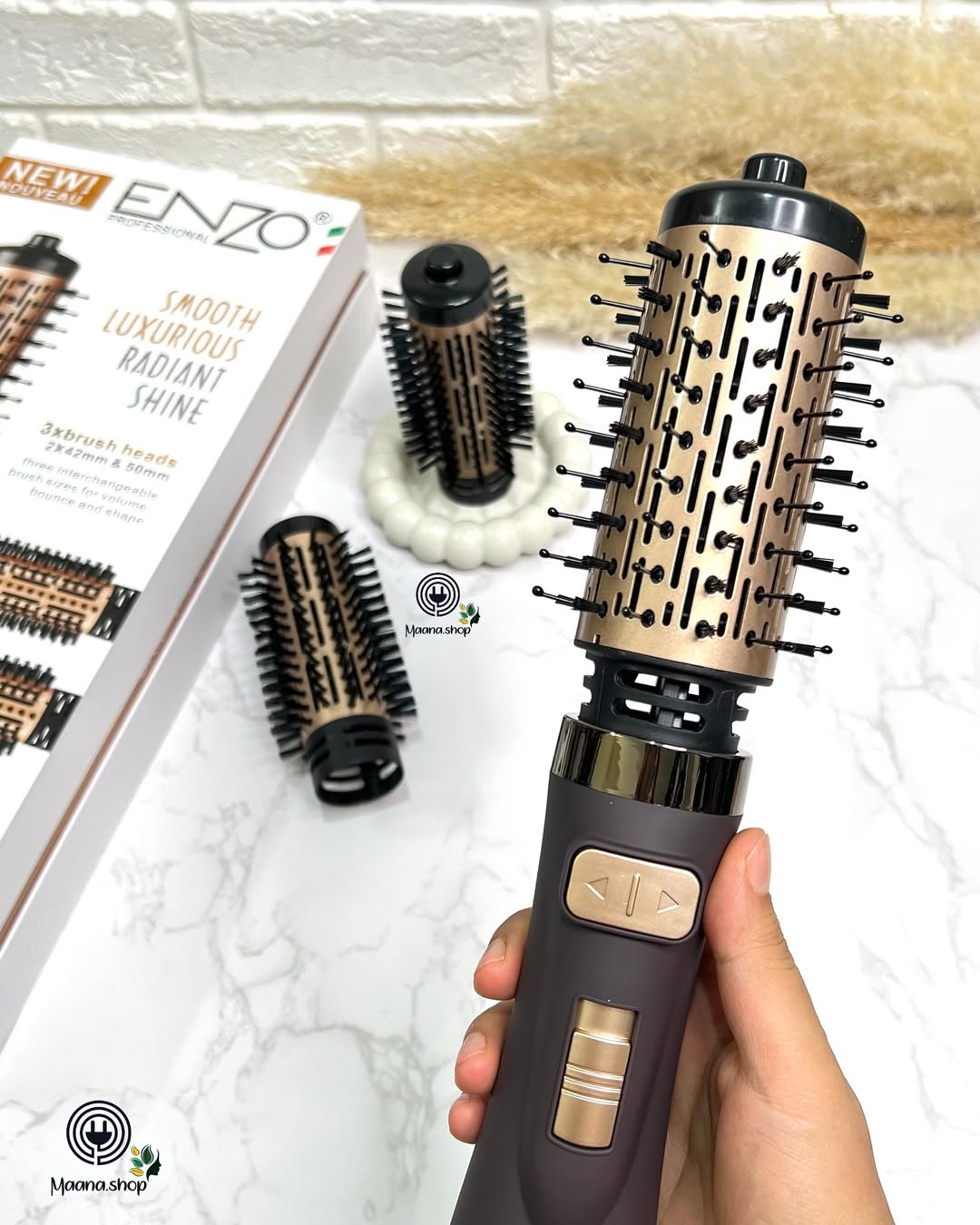 سشوار برس دار چرخشی Enzo