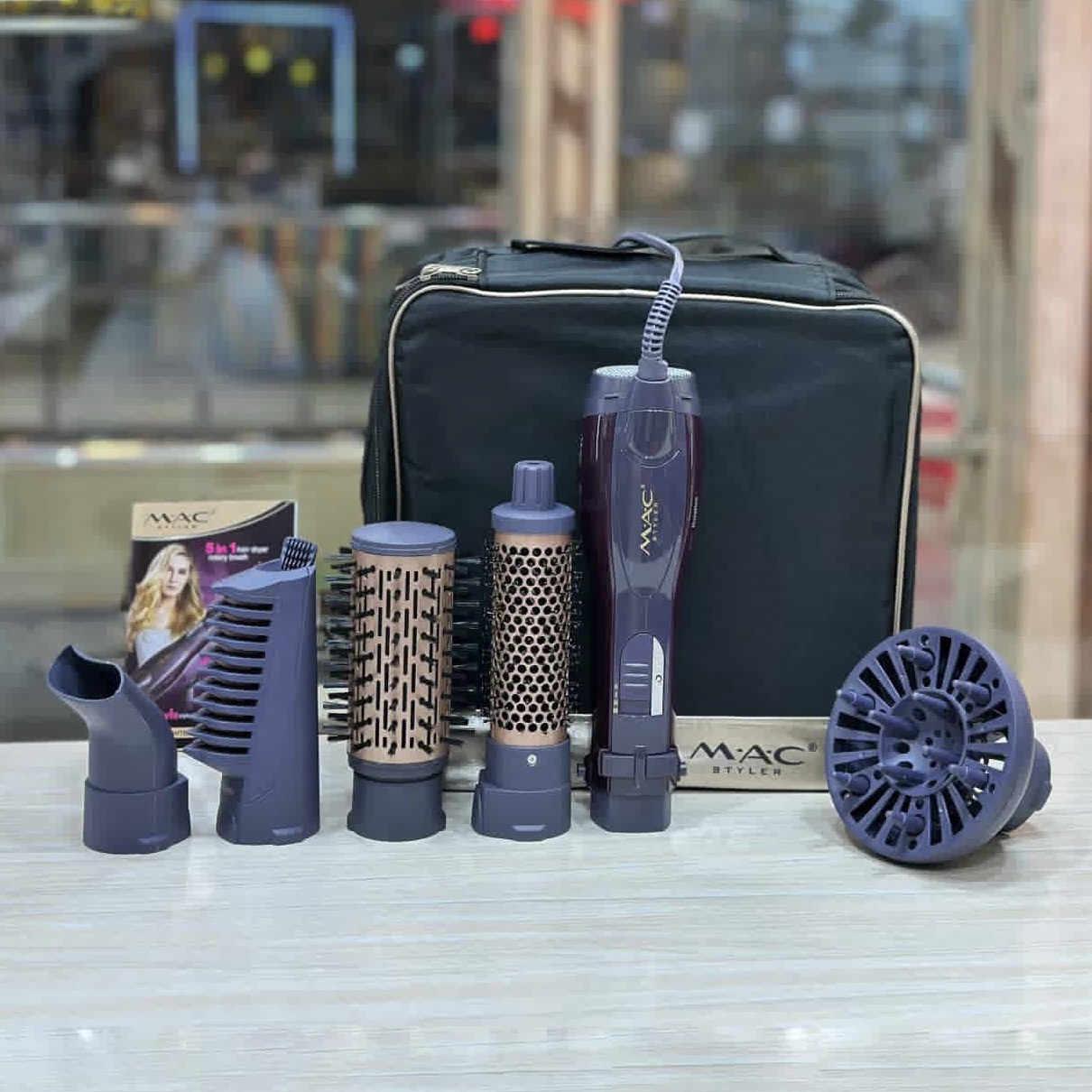 سشوار چند کاره و چرخشی مک استایلر اورجینال